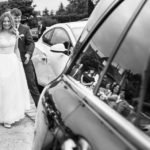 wedding car newlyweds, bestphotograpfer poland