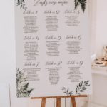 guestlist decoration, sittingplan, wedding planning
