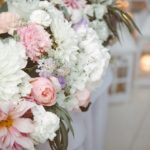 wedding floral decoration with lanterns, florist, wedding planner poland